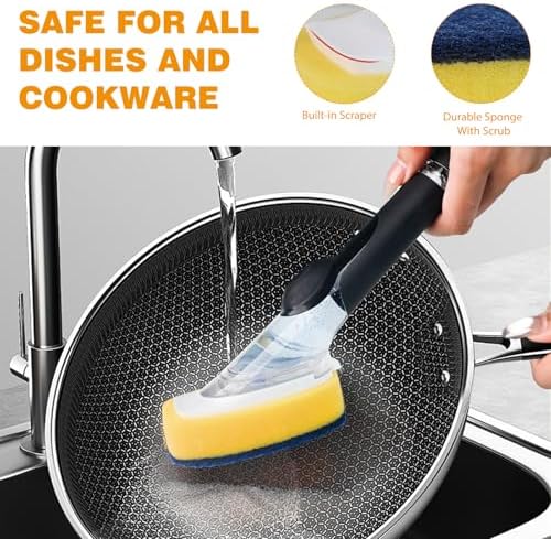 Sponge Brush Refills for OXO Soap Dispensing Dish Brush