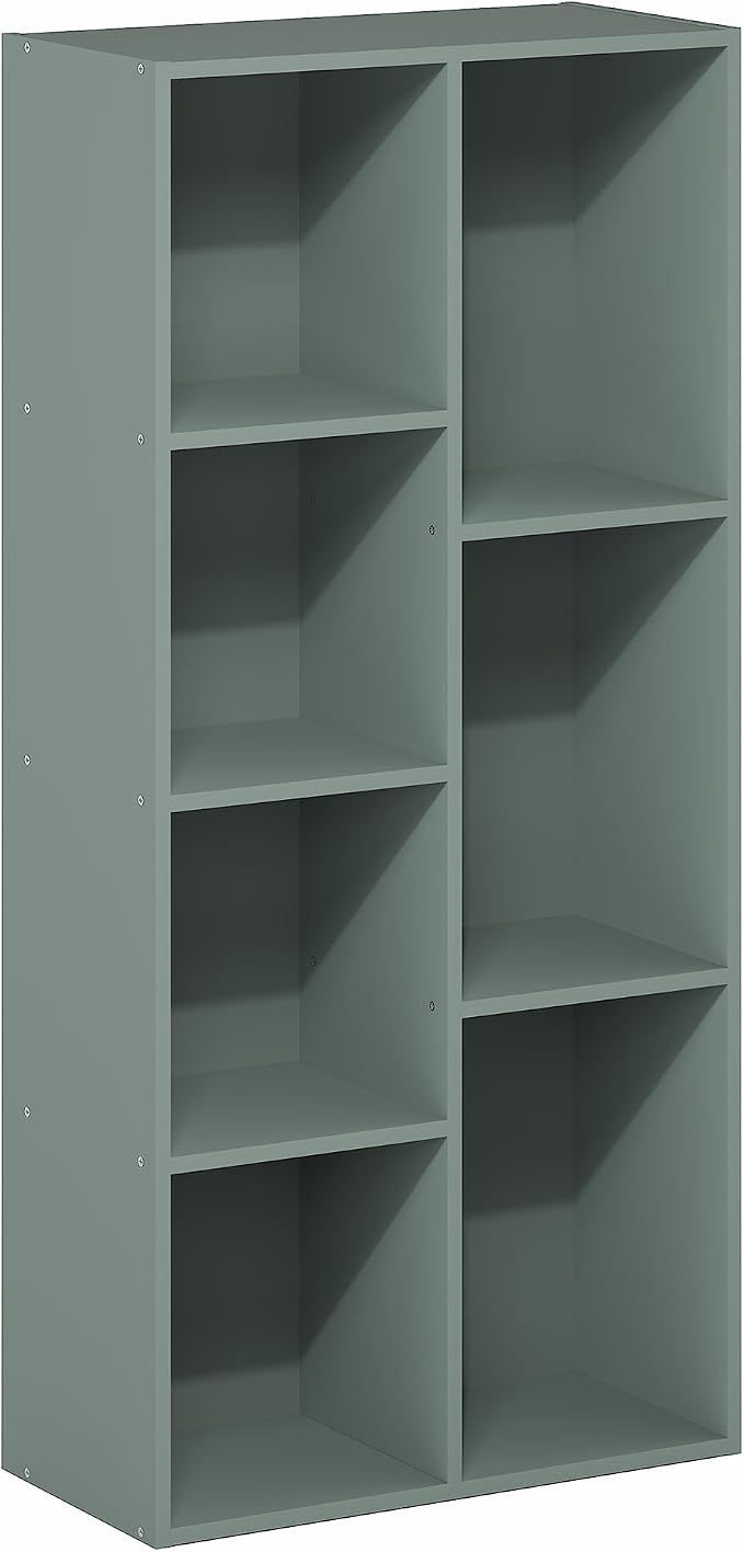 Furinno LUDER Book Shelf, 7-Cube Bookshelf, Bookcase - Image 6