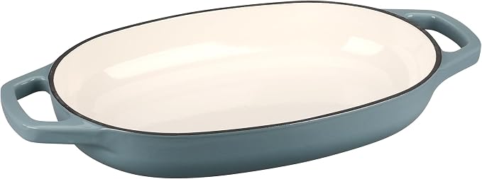EDGING CASTING Enameled Cast Iron Oval Dutch Oven Pot - Image 6