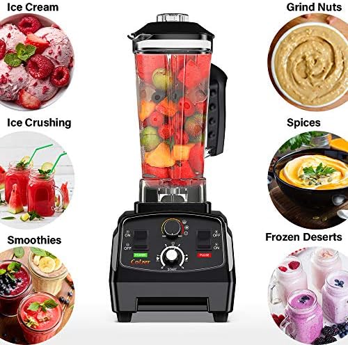 Professional Countertop Blender, 2200-Watt, 2L Jar