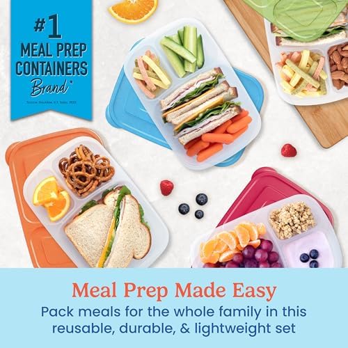 Bentgo Easyboxes - Original Stackable Lunch Boxes - Reusable