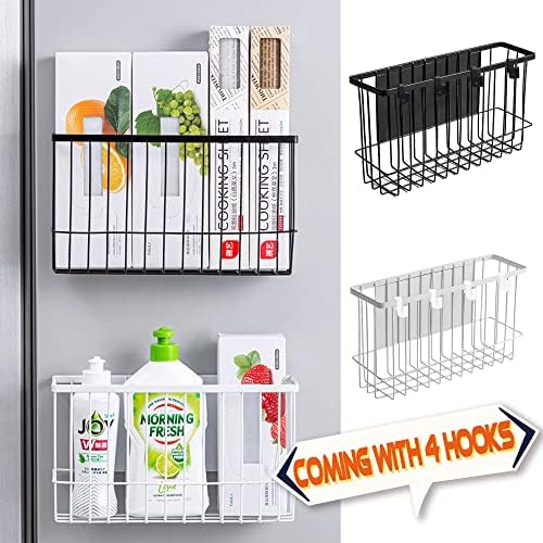 Magnetic Shelf Fridge Basket for Washer Dryer and Locker