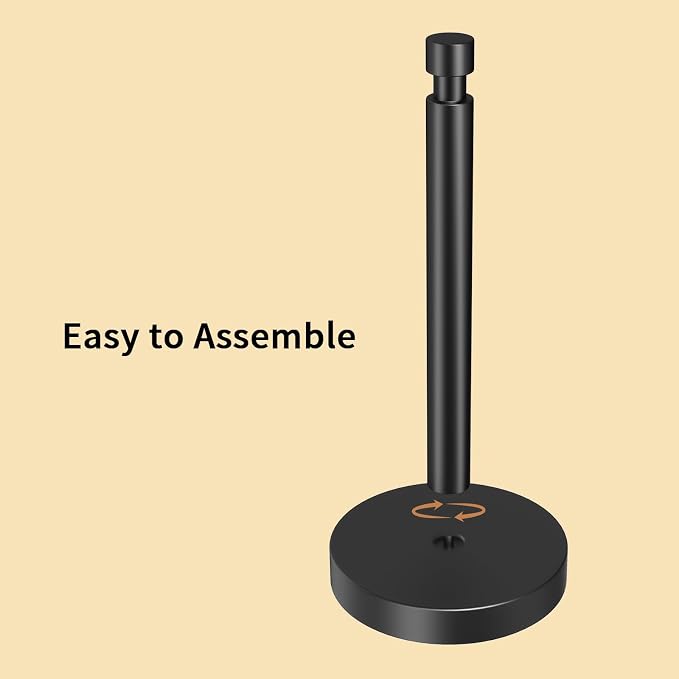 YUMORE Paper Towel Holder Countertop, Standing Paper Towel Roll Holder - Image 8