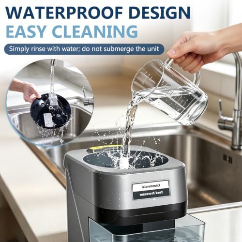 5-in-1 Electric Vegetable Chopper, Commercial Food Processor