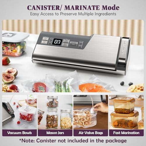Mesliese Vacuum Sealer, 95kPa, 140W