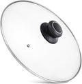 12 Inch Glass Lid for Frying Pan Lid, Pan Lid, Pot Cover, Compatible by CORYTAO