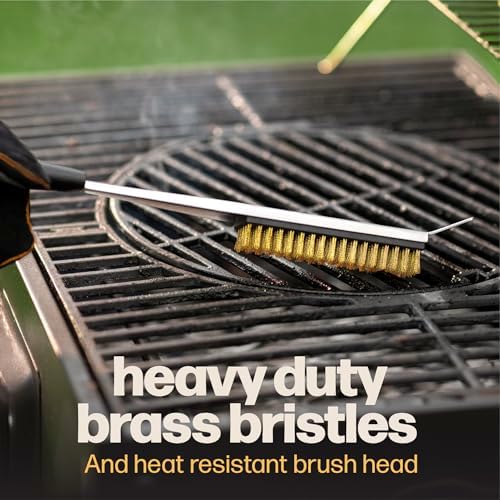 Hans Grill 2-in-1 Pizza Oven Brush and Scraper