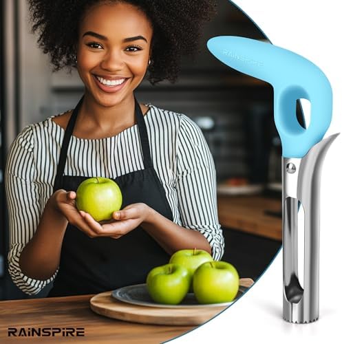 Rainspire Apple Corer Tool Kitchen Apple Core Remover Stainless Steel