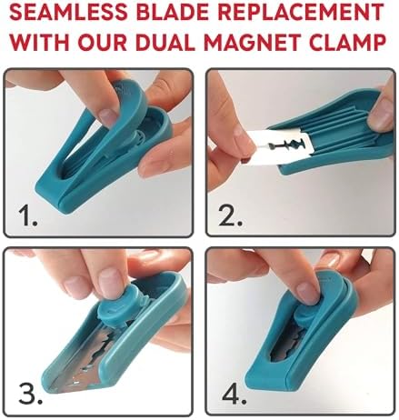 KneadAce Magnetic Bread Lame with 5 Razor Blades