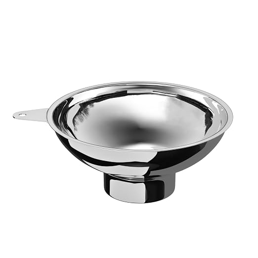 Serinar 5.7 in X 2.26 in Caliber Stainless Steel Canning Funnel by serinar