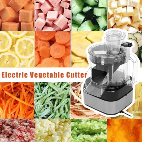 600w Commercial Vegetable Chopper, 5 In 1, Potato Dicer
