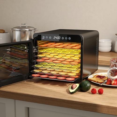 COSTWAY 7-Tray Stainless Steel Food Dehydrator
