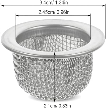 10 Pack Cocktail Smoker Screen Filters, Double-Layer Stainless Steel