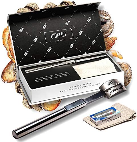 Stainless Steel Bread Lame in Gift Storage Box with Blade Protective