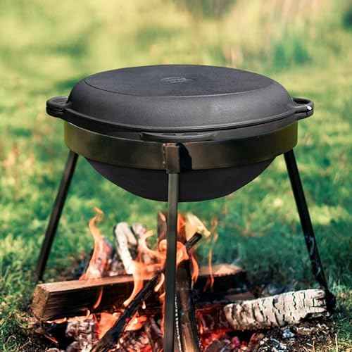 Dutch Oven Pot with Lid Syton (12.5 Quarts (12 L) - Camping Dutch Oven