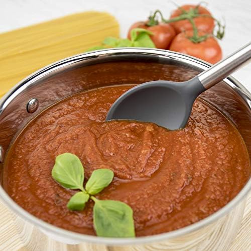 Tovolo Mixing Spoon Stainless Steel Handle Scratch Resistant Non Stick