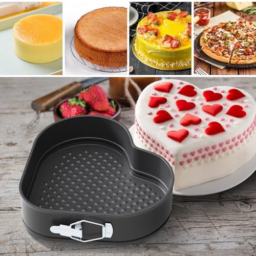ENLOY Springform Cake Pan Set of 3, Non-Stick Leak-Proof with