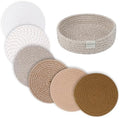 8inch Trivets for Hot Dishes, Hot pots and Pans, Extra Large Thick