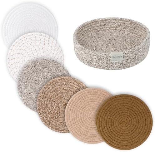8inch Trivets for Hot Dishes, Hot pots and Pans, Extra Large Thick