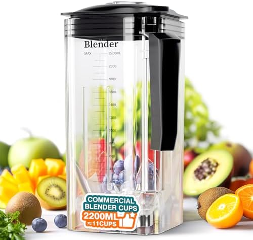 WantJoin K90 Blender Cups, White