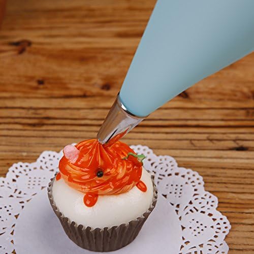 Jennice House Silicone Pastry Bags Set, 3 Pack of 16 inch Reusable