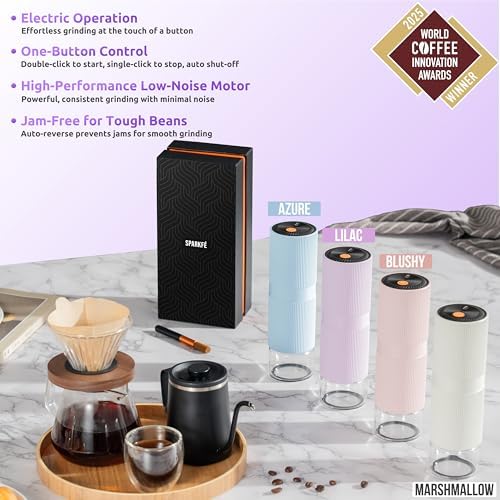Portable Rechargeable Electric Coffee Grinder