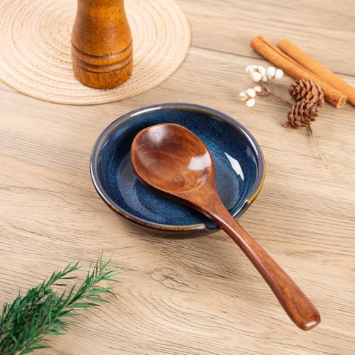 Ceramic Spoon Rest for Stove Top, Spoon Holder for Kitchen Counter