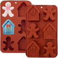 Christmas Silicone Molds For Baking Large Christmas Chocolate Mold 3D