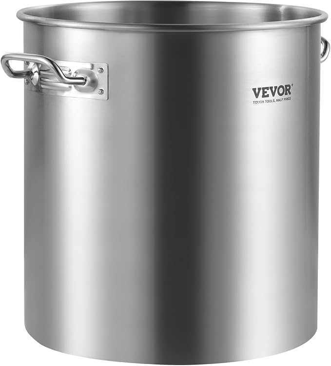 VEVOR Stainless Steel Stockpot, 24 Quart Cooking Pots, Cookware Sauce Pot - Image 9