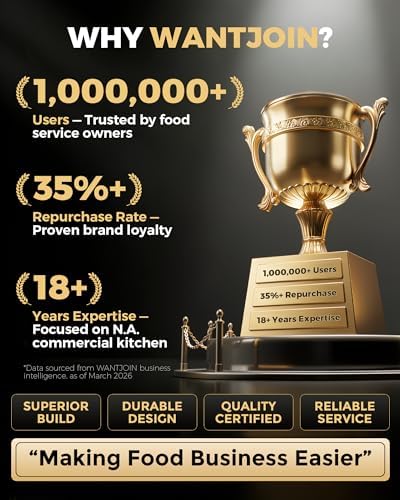 WantJoin Commercial Blender, 2200W, Black