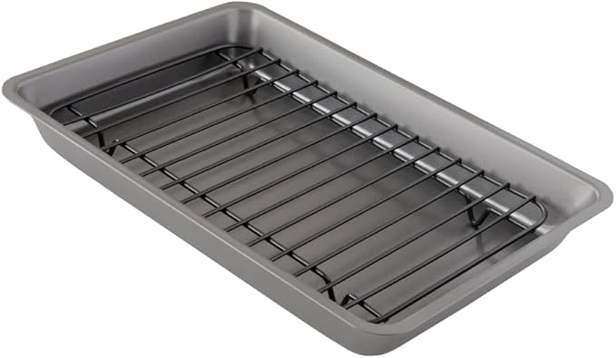 Chef Pomodoro Nonstick Carbon Steel Small Roasting Pan by ChefPomodoro