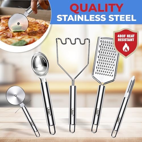 Kaluns 50-Piece Silicone Kitchen Utensil Set