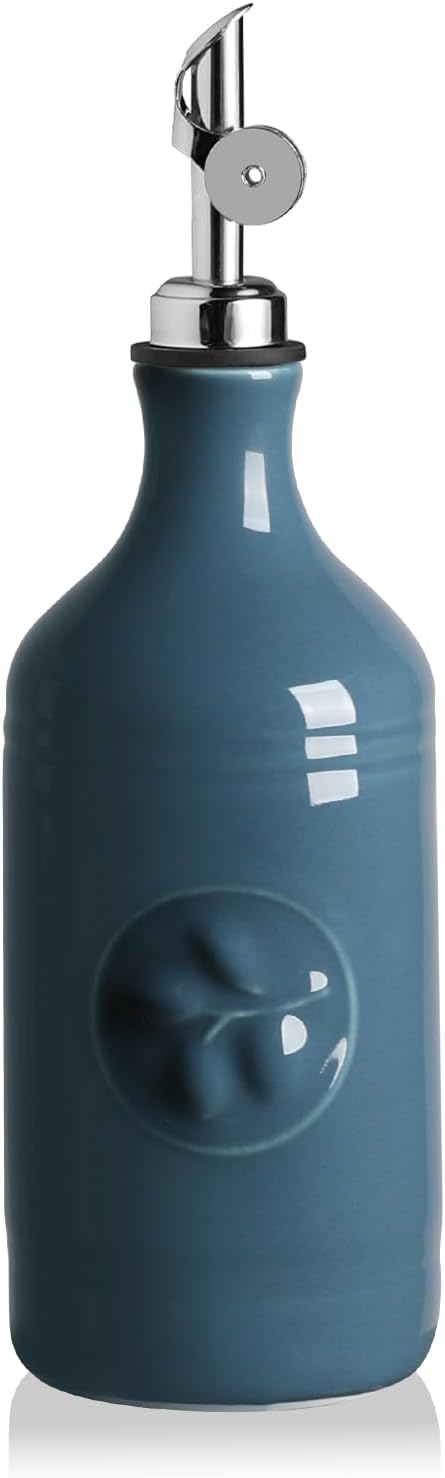 Sweejar 16 Oz Ceramic Olive Oil Dispenser Bottle, Oil Dispenser by Sweejarco1949