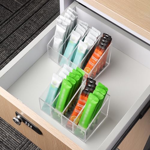 Drink Packet Holder Water Flavor Packet Storage Container Water Flavor