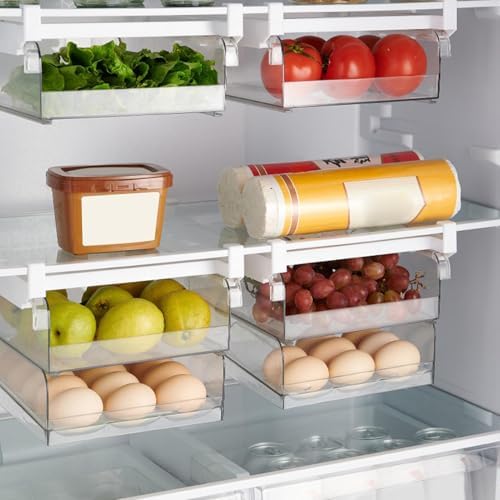 Fridge Organizer - Fridge Organizer Drawer | Refrigerator Organizer