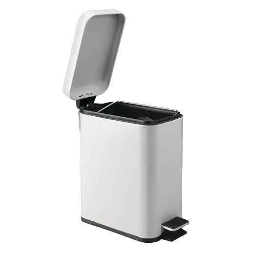 mDesign Pedal Bin — Waste Bin - Image 6