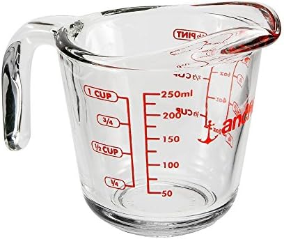 Anchor Hocking Glass 8 oz Measuring Cup