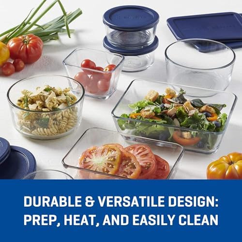 Anchor Hocking 16-Piece Glass Storage Containers with Lids