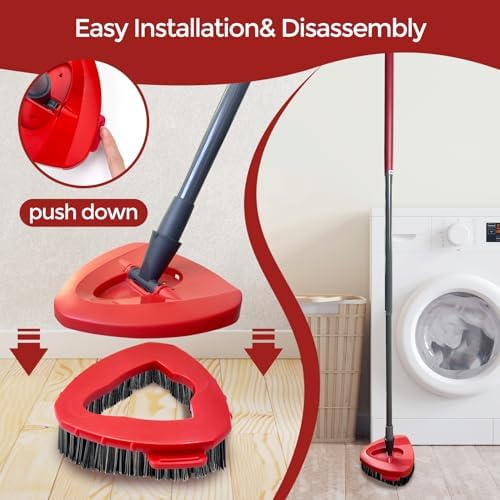 2-Pack Replacement Scrub Brush Heads for EasyWring 1-Tank System