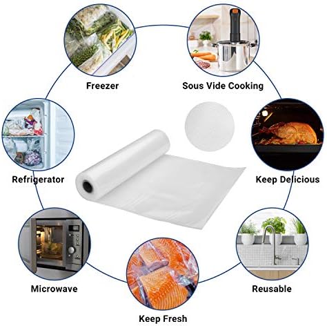 INKBIRD VS04 Vacuum Sealer with 4 Vacuum Sealer Rolls