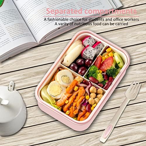 LOVINA Bento Boxes for Adults - 1100ML Bento Lunch Box Container For