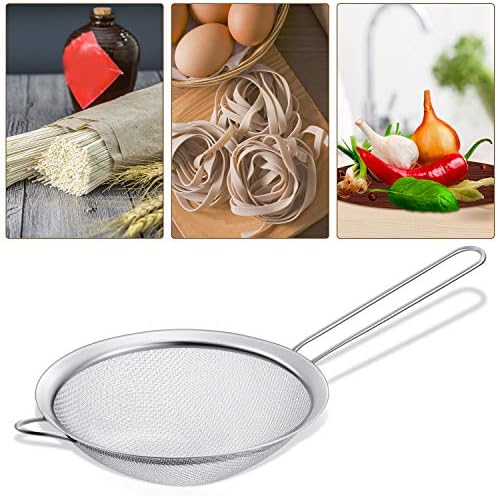 Boao 4 Pcs Stainless Steel Canning Funnels with Fine Mesh