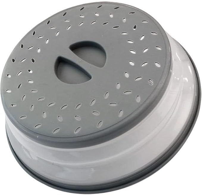 Collapsible Microwave Splatter Cover, 10.5 Inch, Dishwasher-safe, Microwave by JYYHSF