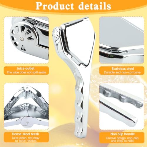 Stainless Steel Manual Lemon Squeezer