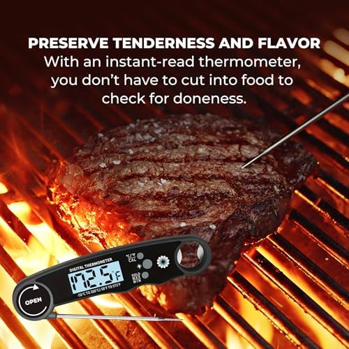 Cathy Yoder Digital Meat Thermometer, Instant Read