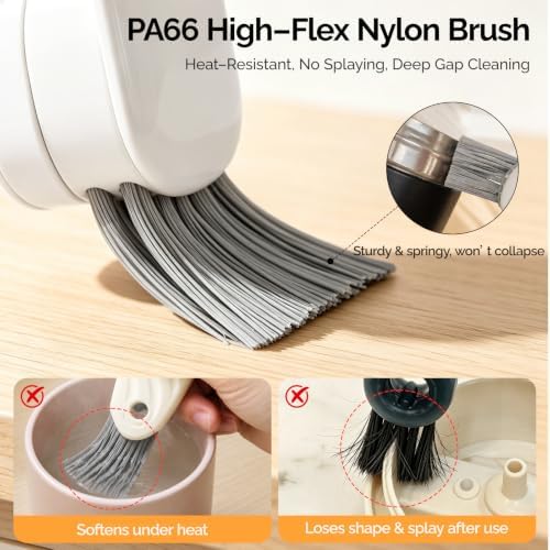 4 in 1 Cup Lid Gap Cleaning Brush Set, Water Bottle Cleaner Tool
