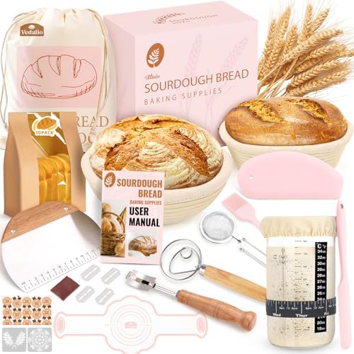 Complete Sourdough Starter Kit with Tools
