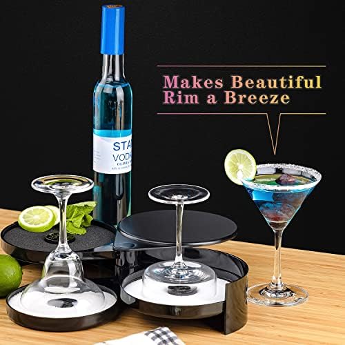 Margarita Salt Rimmer Set, 3-Tier Cocktail Rimmer, Bar Accessories