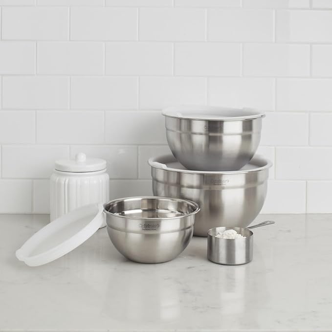 Cuisinart Mixing Bowl Set, Stainless Steel, CTG-00-SMB - Image 7