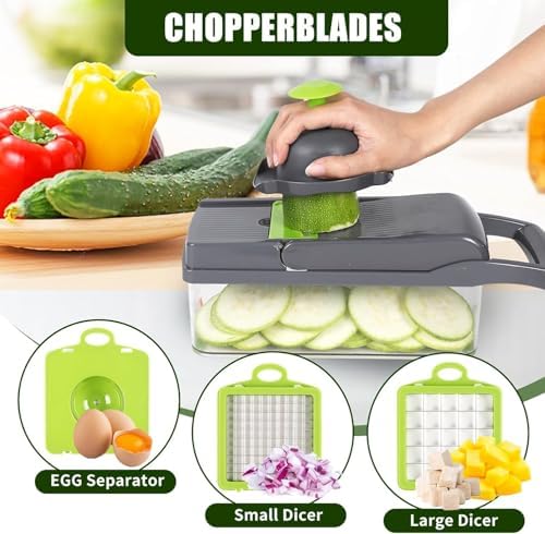 Pro-Series 16-in-1 Vegetable Chopper with Container